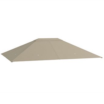 Outsunny 10ft x 13' Gazebo Canopy Replacement Roof for 84C-116