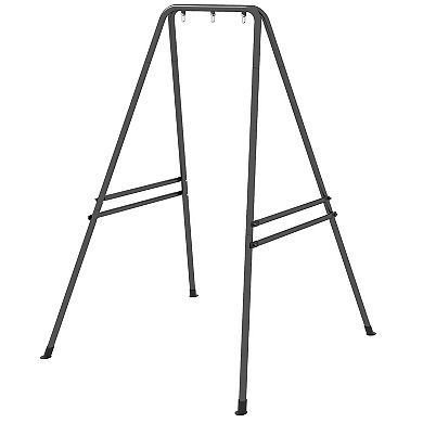 Outsunny Hammock Chair Stand With Outdoor Ready Metal Frame