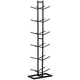 Soozier Ball Storage Rack, Basketball Holder, 12-ball Organizer