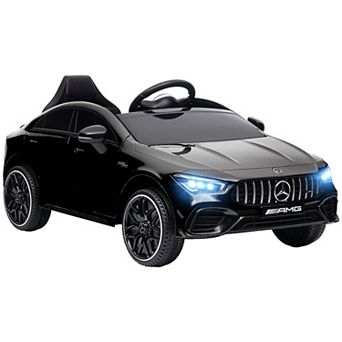 Qaba Mercedes-benz Amg Licensed 12v Kids Ride On Car W/ Remote
