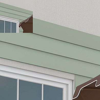 Outsunny 9ft Patio Umbrella with Tilt and Crank, Outdoor Umbrella