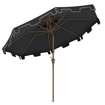 Outsunny 9ft Patio Umbrella with Tilt and Crank, Outdoor Umbrella