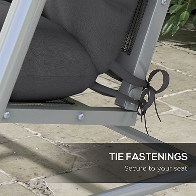 59inch Indoor Outdoor Bench Cushions w/ Back, Pillows, WITHOUT SWING