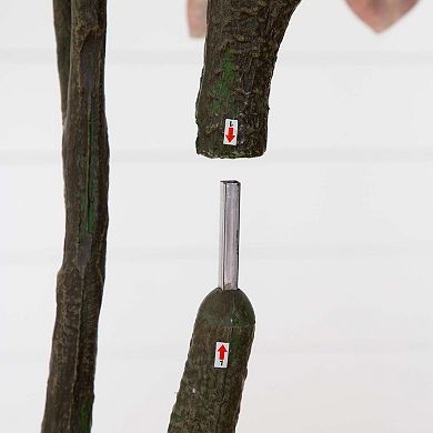 Nearly Natural 6ft. Autumn Dogwood Artificial Fall Tree