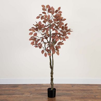 Nearly Natural 6ft. Autumn Dogwood Artificial Fall Tree