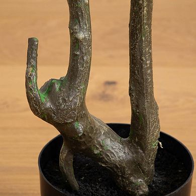 Nearly Natural 6ft. Autumn Nandina Artificial Fall Tree