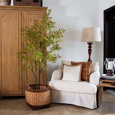 Nearly Natural 6ft. Autumn Nandina Artificial Fall Tree