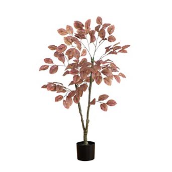 Nearly Natural 3.5ft. Autumn Dogwood Artificial Fall Tree