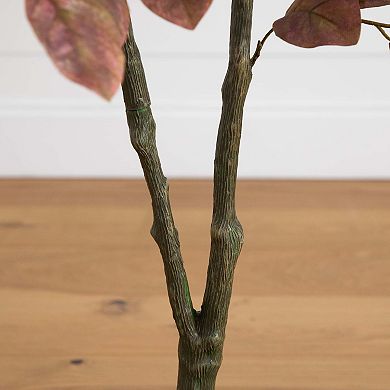 Nearly Natural 3.5ft. Autumn Dogwood Artificial Fall Tree
