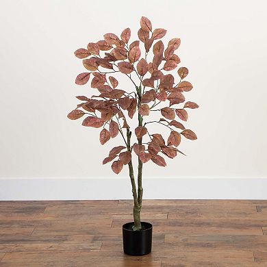 Nearly Natural 3.5ft. Autumn Dogwood Artificial Fall Tree