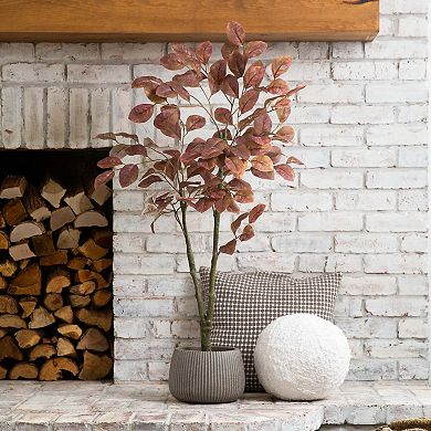 Nearly Natural 3.5ft. Autumn Dogwood Artificial Fall Tree