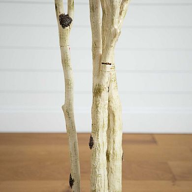 nearly natural 9 ft. Autumn Birch Artificial Fall Tree