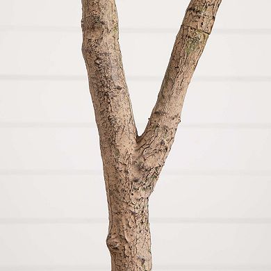 nearly natural 8 ft. Autumn Maple Artificial Fall Tree