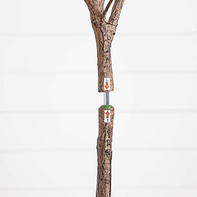 nearly natural 7 ft. Autumn Oak Artificial Fall Tree
