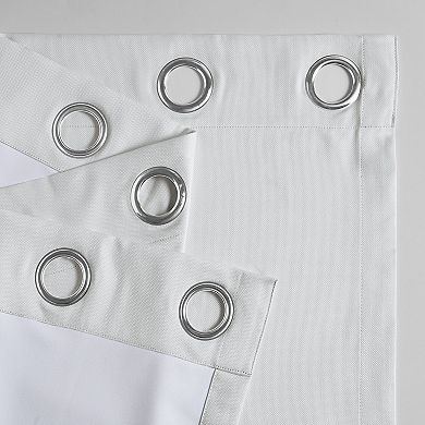 EFF Performance Linen Hotel Blackout Grommet 1-Panel Window Curtain