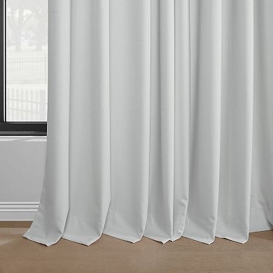 EFF Performance Linen Hotel Blackout Grommet 1-Panel Window Curtain