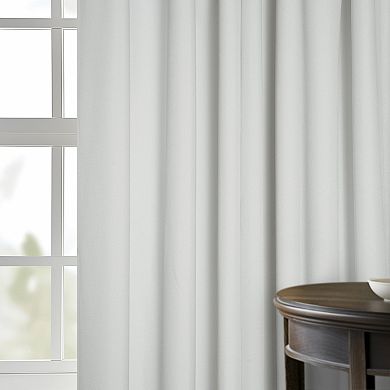 EFF Performance Linen Hotel Blackout Grommet 1-Panel Window Curtain