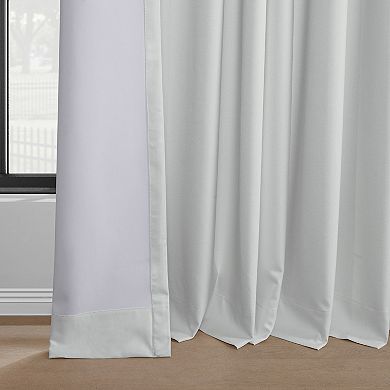 EFF Performance Linen Hotel Blackout Grommet 1-Panel Window Curtain