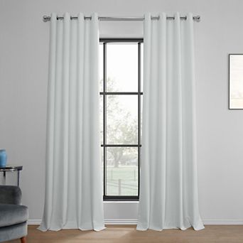 EFF Performance Linen Hotel Blackout Grommet 1-Panel Window Curtain