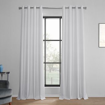 EFF Performance Linen Hotel Blackout Grommet 1-Panel Window Curtain