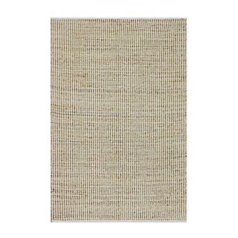 Miryana Cotton and Jute Handloom Area Rug or Throw Rug