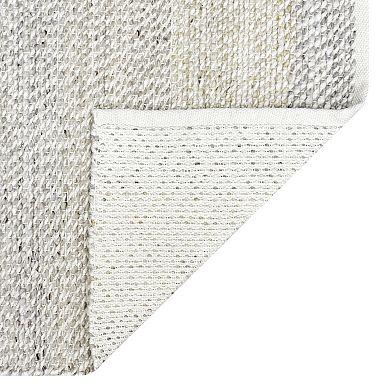 Miryana Neutral Woven Handloom Area Rug or Throw Rug