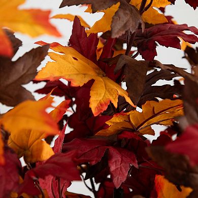 nearly natural 5-ft. Autumn Smoky Maple Artificial Tree
