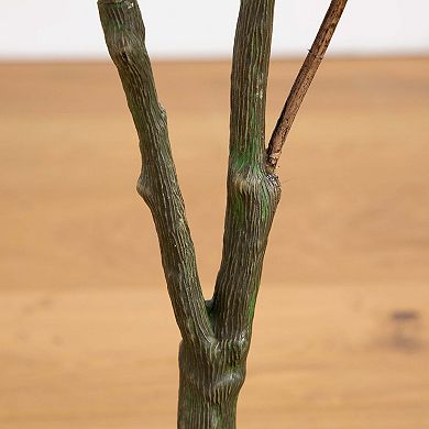 nearly natural 4 ft. Autumn Sumac Artificial Fall Tree