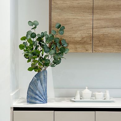 nearly natural 23-in. Pre-Lit 36 LED Artificial Eucalyptus Branch Stems Trio