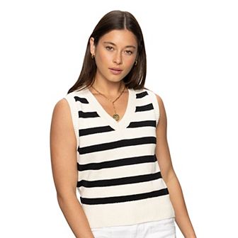 Women's Modern Supply by Sanctuary V-Neck Sweater Shell Tank Top