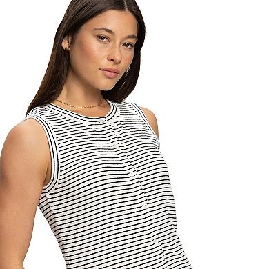 Women's Modern Supply by Sanctuary Sleeveless Button Shell Tank Top