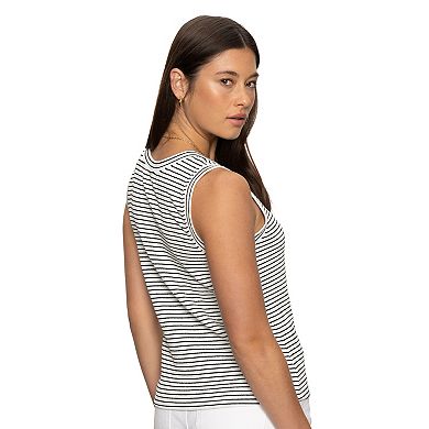 Women's Modern Supply by Sanctuary Sleeveless Button Shell Tank Top