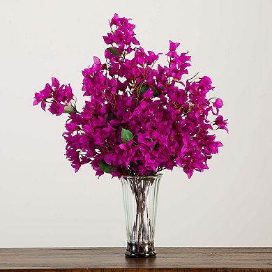 nearly natural 30-in. Artificial Bougainvillea Arrangement
