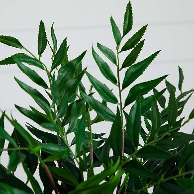 nearly natural 19-in. Palmate Fern Arrangement
