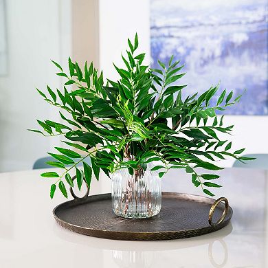 nearly natural 19-in. Palmate Fern Arrangement