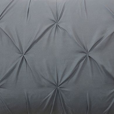 Sweet Home Collection Loralie Ombre Pintuck Comforter Set