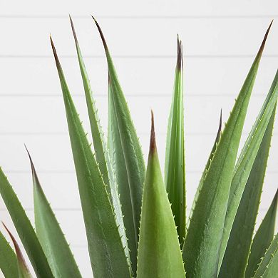 nearly natural 28-in. Artificial Agave Plant