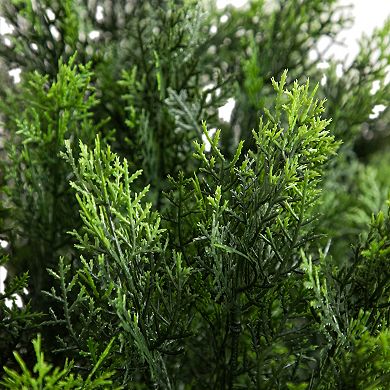 nearly natural 4-ft. UV Resistant Artificial Cedar Bush (Indoor/Outdoor)