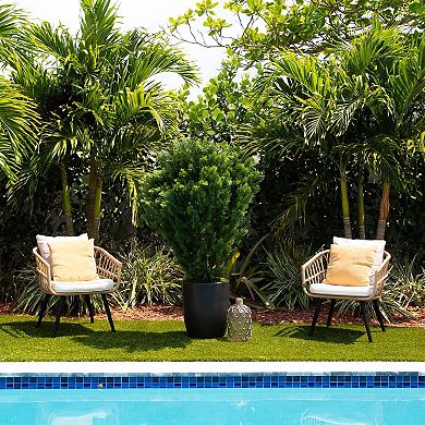 nearly natural 5-ft. UV Resistant Artificial Cedar Bush (Indoor/Outdoor)