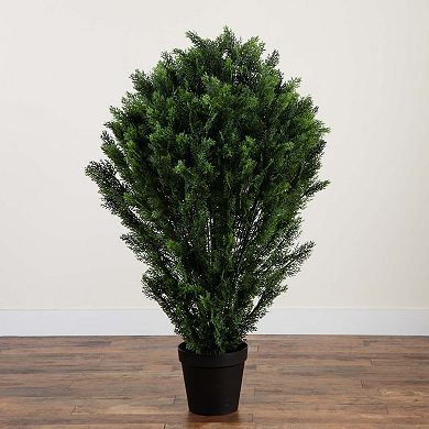 nearly natural 5-ft. UV Resistant Artificial Cedar Bush (Indoor/Outdoor)