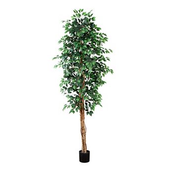 nearly natural 9 ft. Artificial Fichus Tree