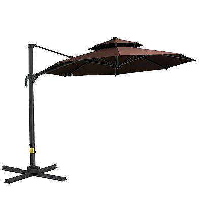 double-sided patio umbrella 10 ft double sided patio umbrella with base