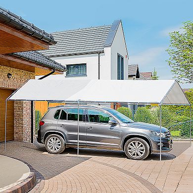 2-room Strong & Stable Vehicle & Car Tent W/ Weather Resistant Pe Roof
