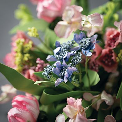 Haven Living Artificial 22" Mixed Spring Wreath