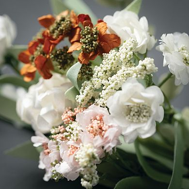 Haven Living Artificial Mixed Wild Flower Candle Ring