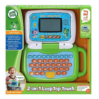 LeapFrog 2-in-1 LeapTop Touch Computer Toy
