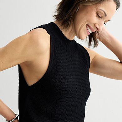 Women's Laurel Grey Sweater Tank Top