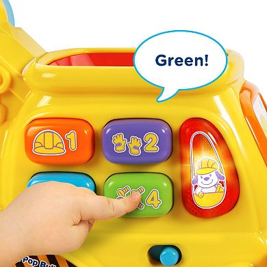 VTech Pop-a-Balls Push & Pop Bulldozer Toy