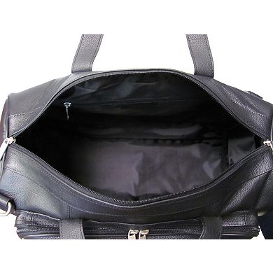 AmeriLeather 2-pc. Leather Traveler Luggage Set