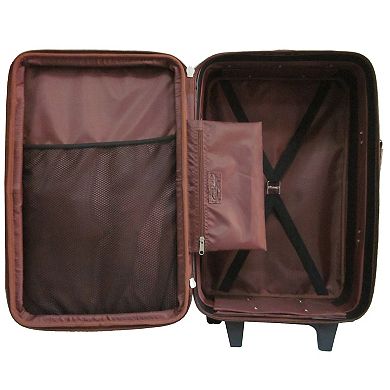 AmeriLeather 26-Inch Expandable Softside Rolling Luggage